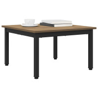 Produktbild för Kaffeebord Artisan Ek 60 x 60 x 36 cm Konstruerat trä