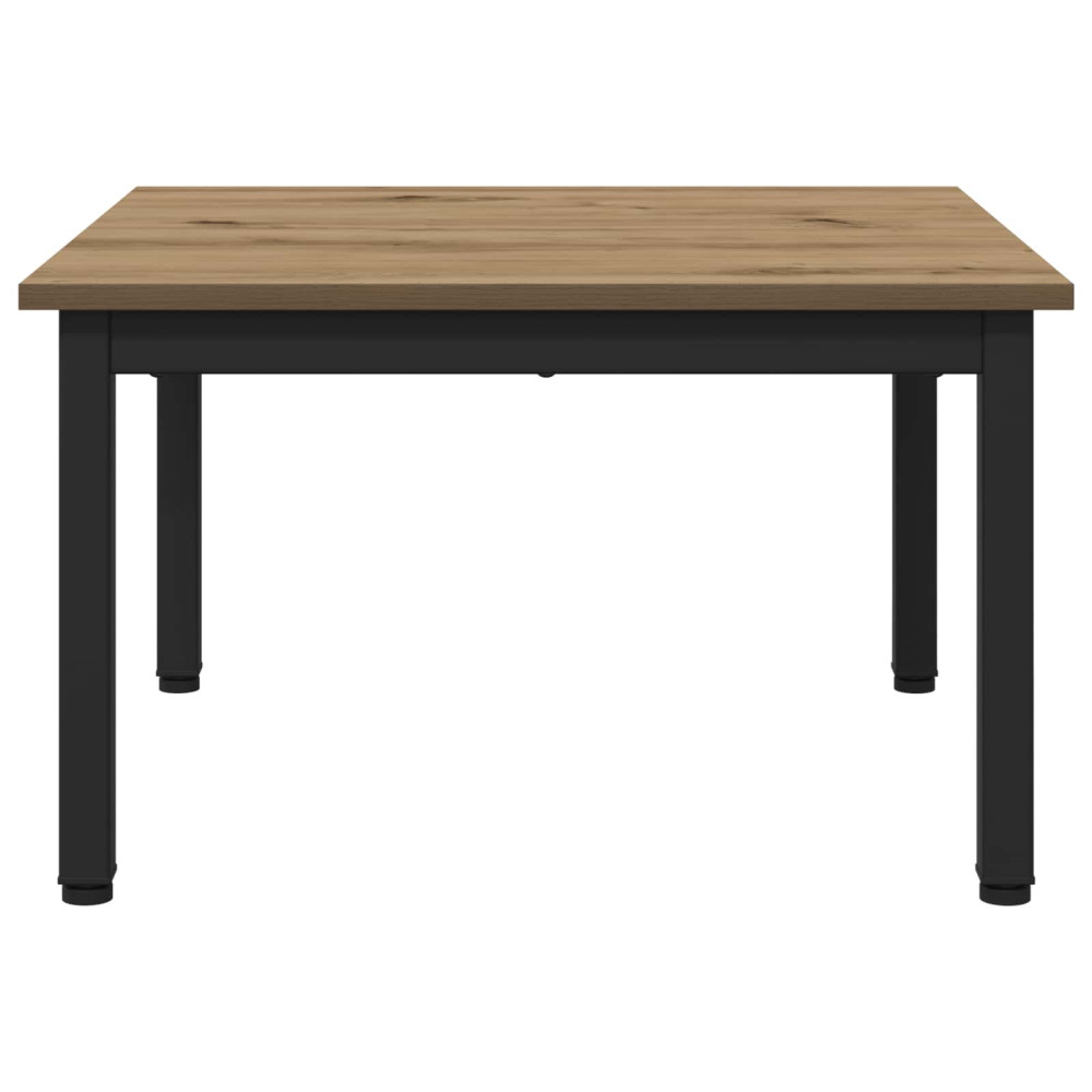 Produktbild för Kaffeebord Artisan Ek 60 x 60 x 36 cm Konstruerat trä