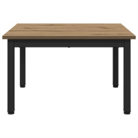 Produktbild för Kaffeebord Artisan Ek 60 x 60 x 36 cm Konstruerat trä