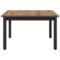 Produktbild för Kaffeebord Artisan Ek 60 x 60 x 36 cm Konstruerat trä