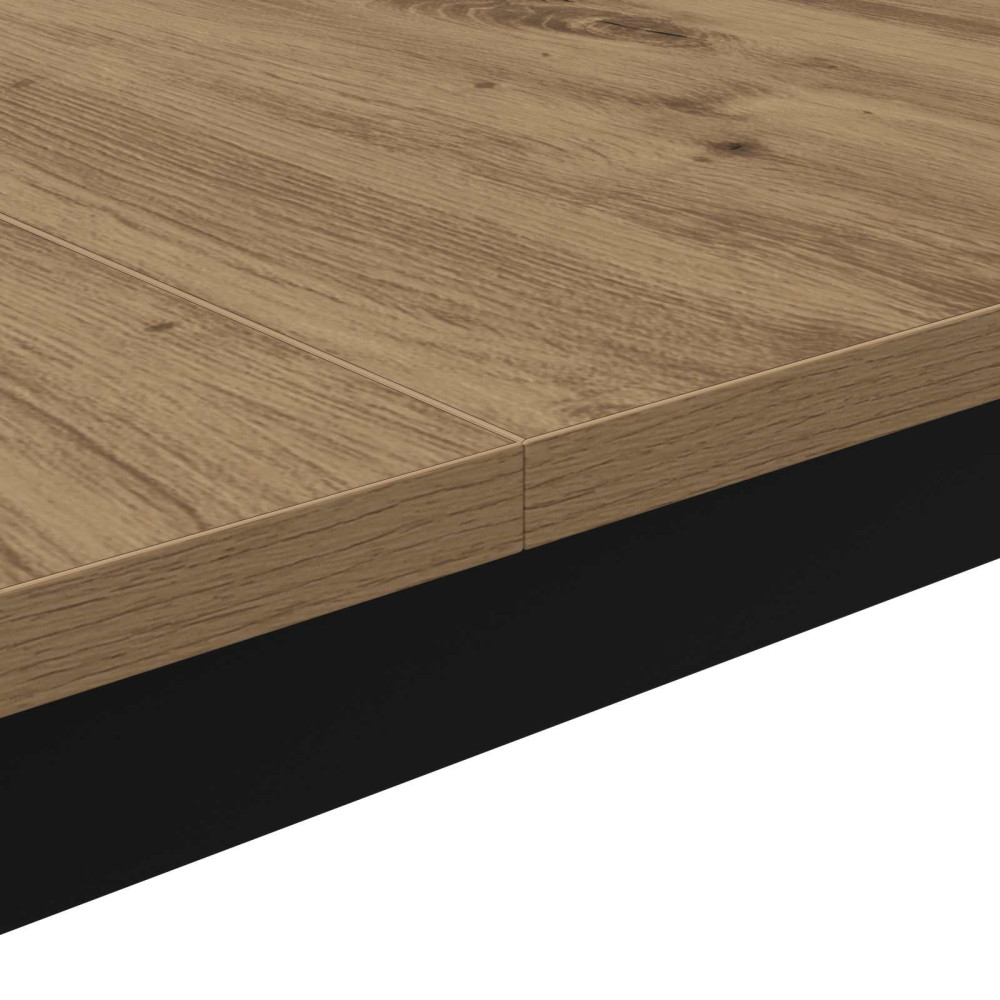 Produktbild för Kaffeebord Artisan Ek 60 x 60 x 36 cm Konstruerat trä