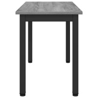 Produktbild för bänk Grå Sonoma 80 x 35 x 45 cm Konstruerat trä