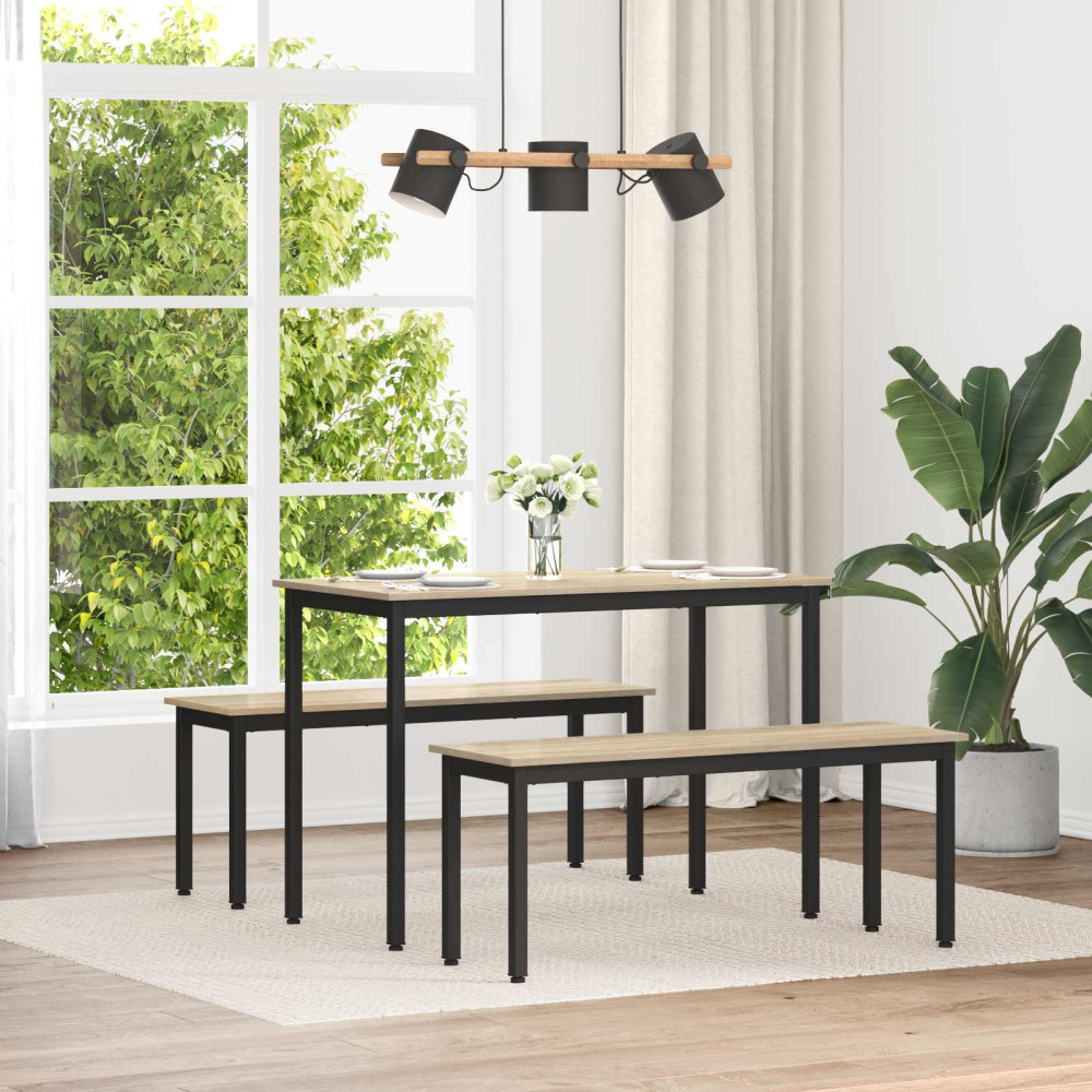 Produktbild för bänk Sonoma 110 x 35 x 45 cm Konstruerat trä