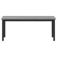 Produktbild för bänk Grå Sonoma 110 x 35 x 45 cm Konstruerat trä