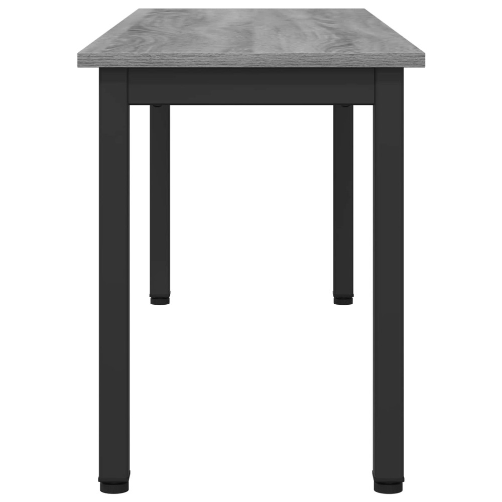 Produktbild för bänk Grå Sonoma 110 x 35 x 45 cm Konstruerat trä