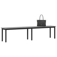 Produktbild för bänk Grå Sonoma 200 x 35 x 45 cm Konstruerat trä