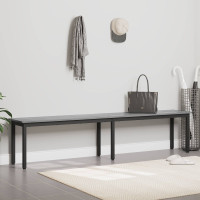 Produktbild för bänk Grå Sonoma 200 x 35 x 45 cm Konstruerat trä