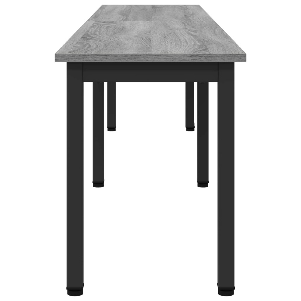 Produktbild för bänk Grå Sonoma 200 x 35 x 45 cm Konstruerat trä
