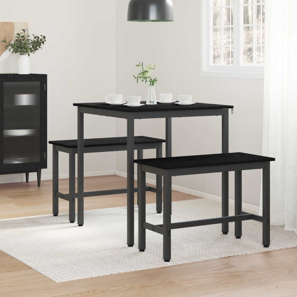 Produktbild för Matbord 70 x 70 x 75 cm METALL