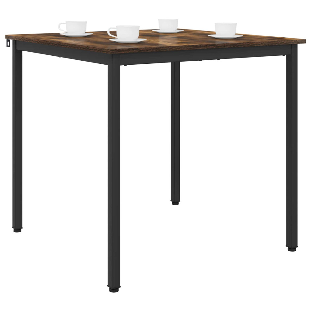 Produktbild för Matbord 80 x 80 x 75 cm METALL