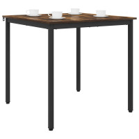 Produktbild för Matbord 80 x 80 x 75 cm METALL