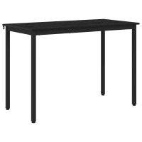 Produktbild för Matbord 110 x 100 x 75 cm METALL