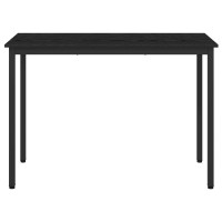 Produktbild för Matbord 110 x 100 x 75 cm METALL