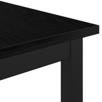 Produktbild för Matbord 110 x 100 x 75 cm METALL