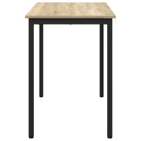 Produktbild för Matbord 110 x 100 x 75 cm METALL