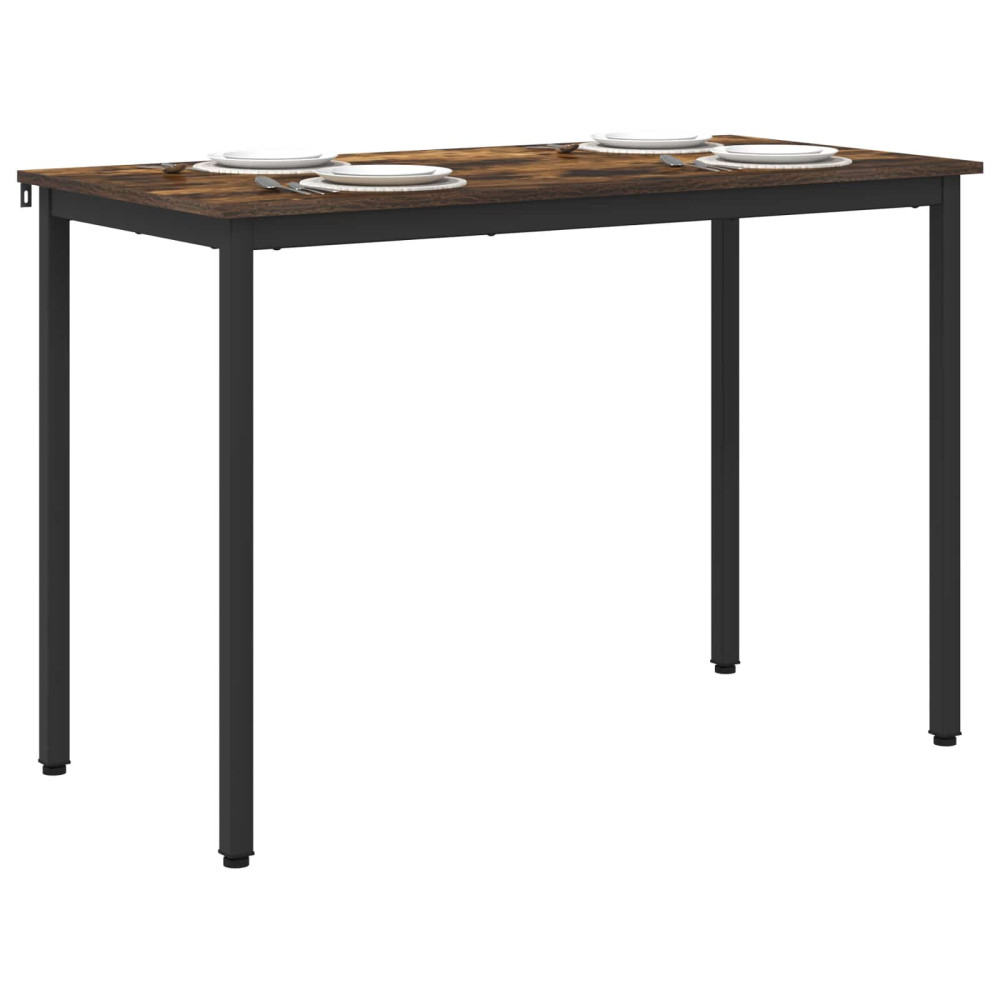 Produktbild för Matbord 110 x 100 x 75 cm METALL