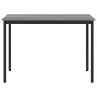 Produktbild för Matbord 110 x 100 x 75 cm METALL