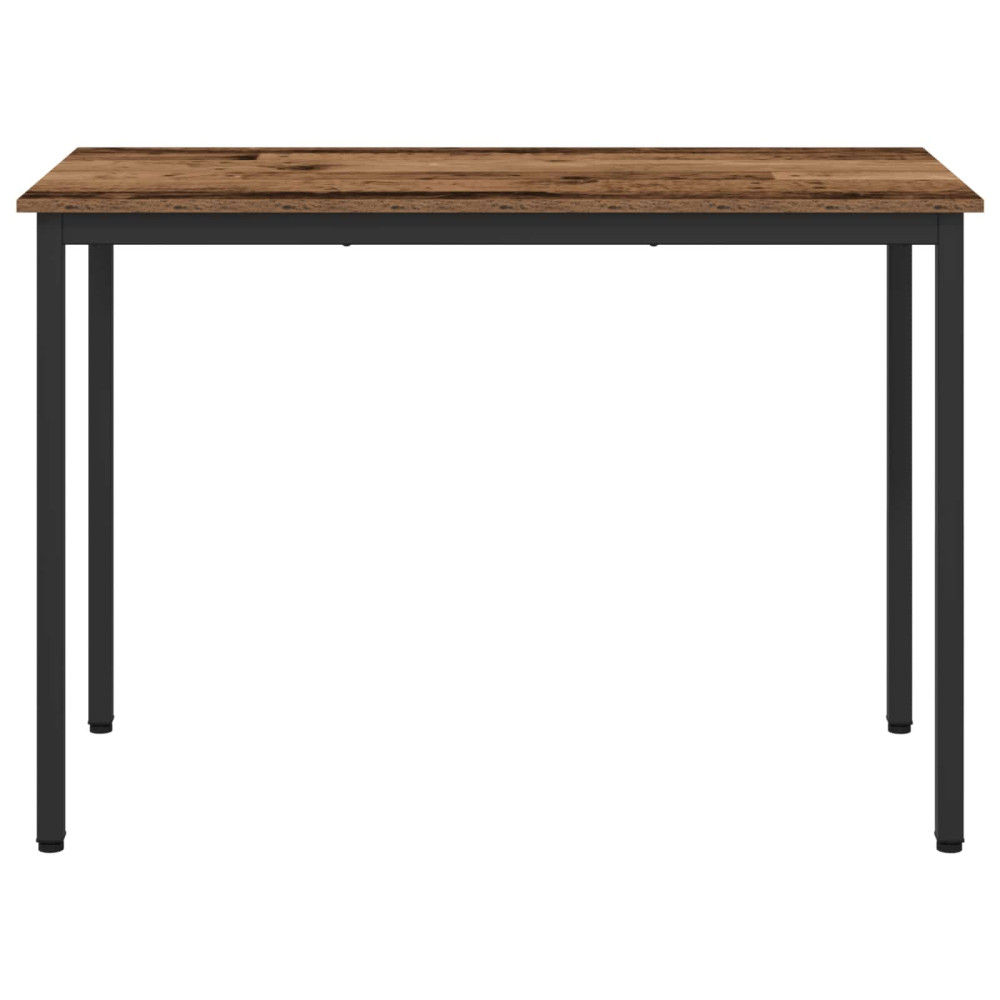Produktbild för Matbord 110 x 100 x 75 cm METALL