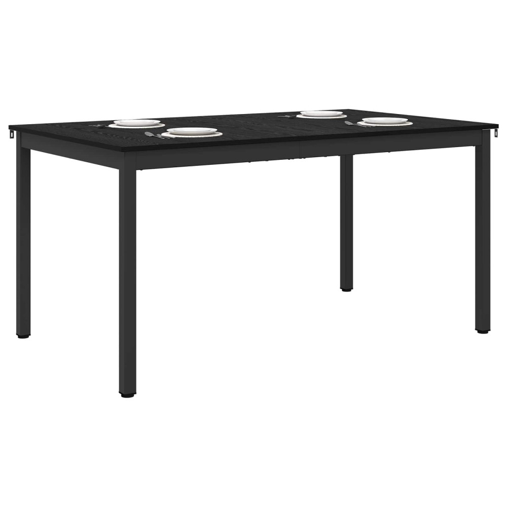 Produktbild för Matbord 150 x 78 x 75 cm METALL