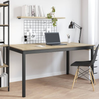 Produktbild för Matbord 150 x 78 x 75 cm METALL
