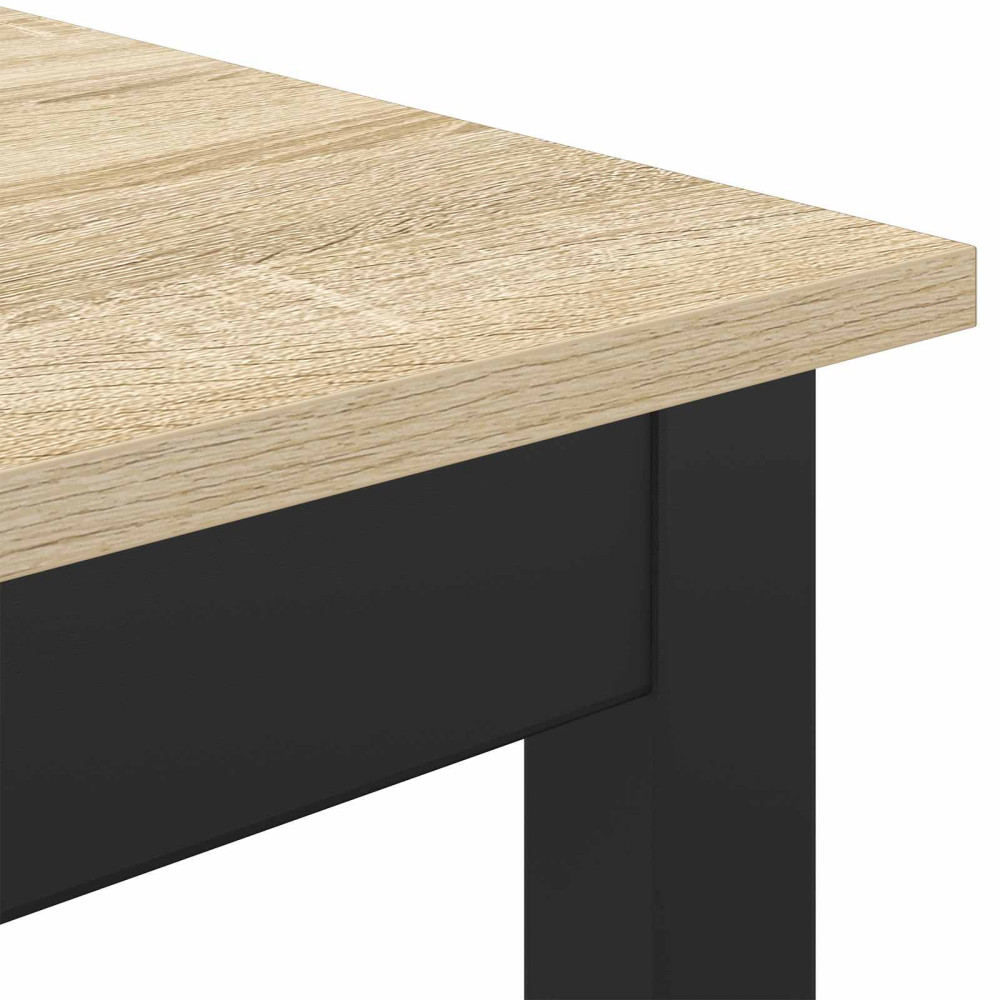Produktbild för Matbord 150 x 78 x 75 cm METALL