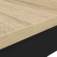 Produktbild för Matbord 150 x 78 x 75 cm METALL