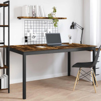 Produktbild för Matbord 150 x 78 x 75 cm METALL