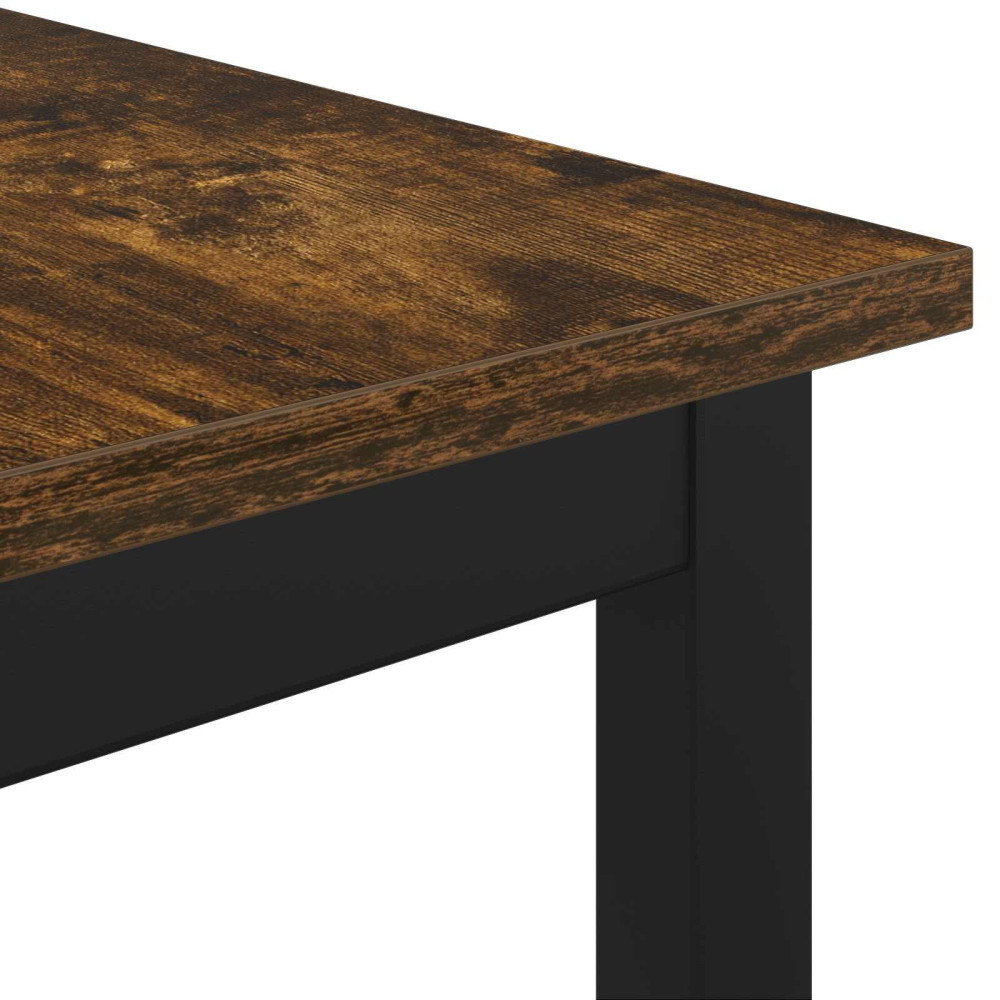 Produktbild för Matbord 150 x 78 x 75 cm METALL