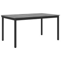Produktbild för Matbord 150 x 78 x 75 cm METALL