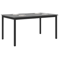 Produktbild för Matbord 150 x 78 x 75 cm METALL