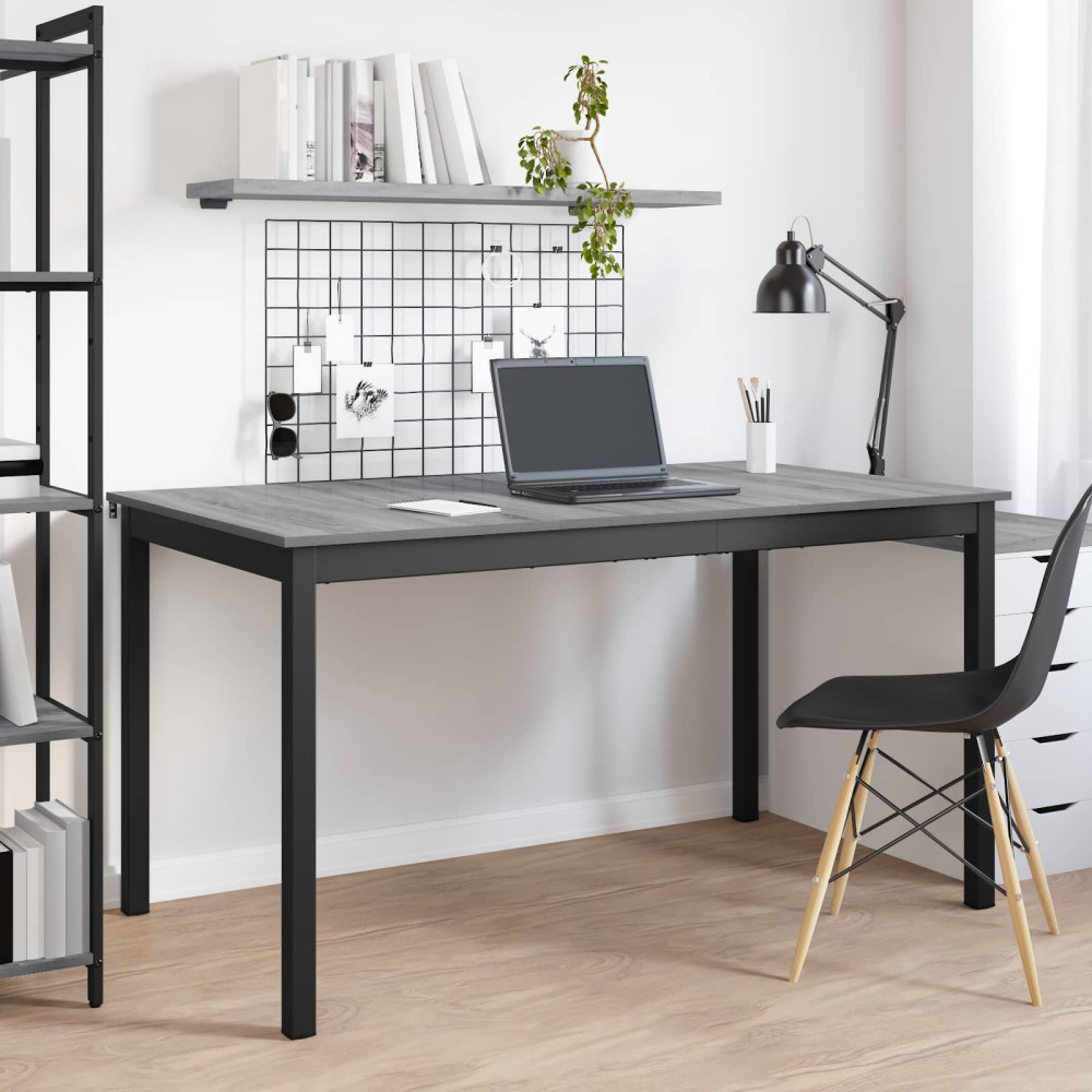 Produktbild för Matbord 150 x 78 x 75 cm METALL