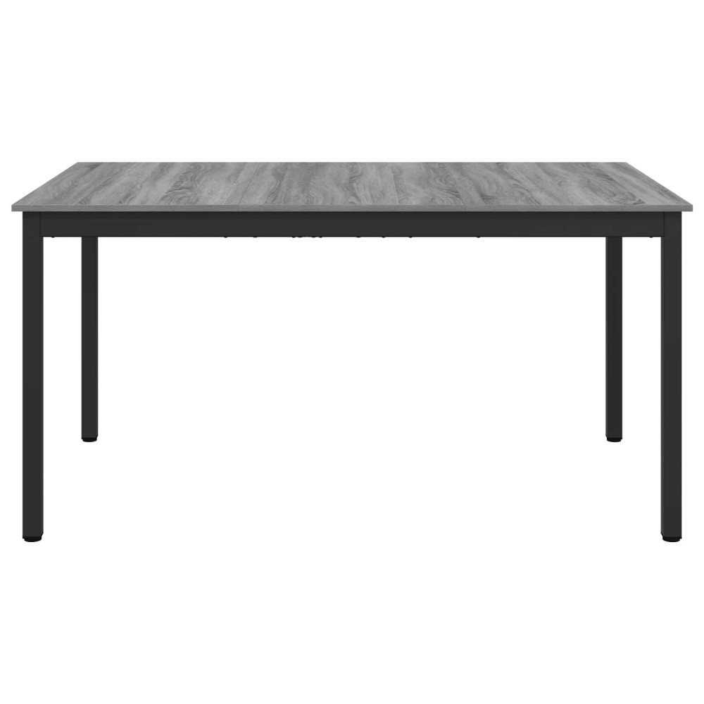 Produktbild för Matbord 150 x 78 x 75 cm METALL