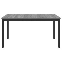Produktbild för Matbord 150 x 78 x 75 cm METALL