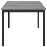 Produktbild för Matbord 150 x 78 x 75 cm METALL