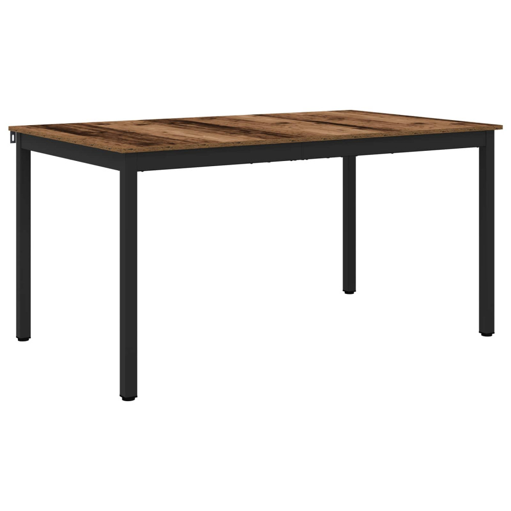 Produktbild för Matbord 150 x 78 x 75 cm METALL