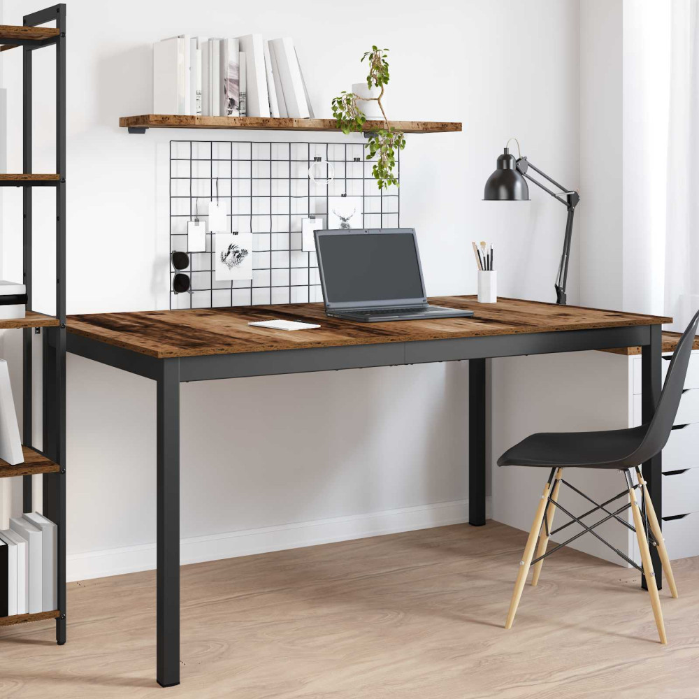 Produktbild för Matbord 150 x 78 x 75 cm METALL