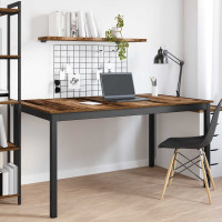 Produktbild för Matbord 150 x 78 x 75 cm METALL