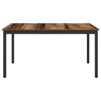 Produktbild för Matbord 150 x 78 x 75 cm METALL