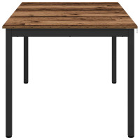 Produktbild för Matbord 150 x 78 x 75 cm METALL