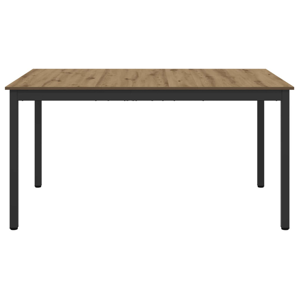 Produktbild för Matbord 150 x 78 x 75 cm METALL