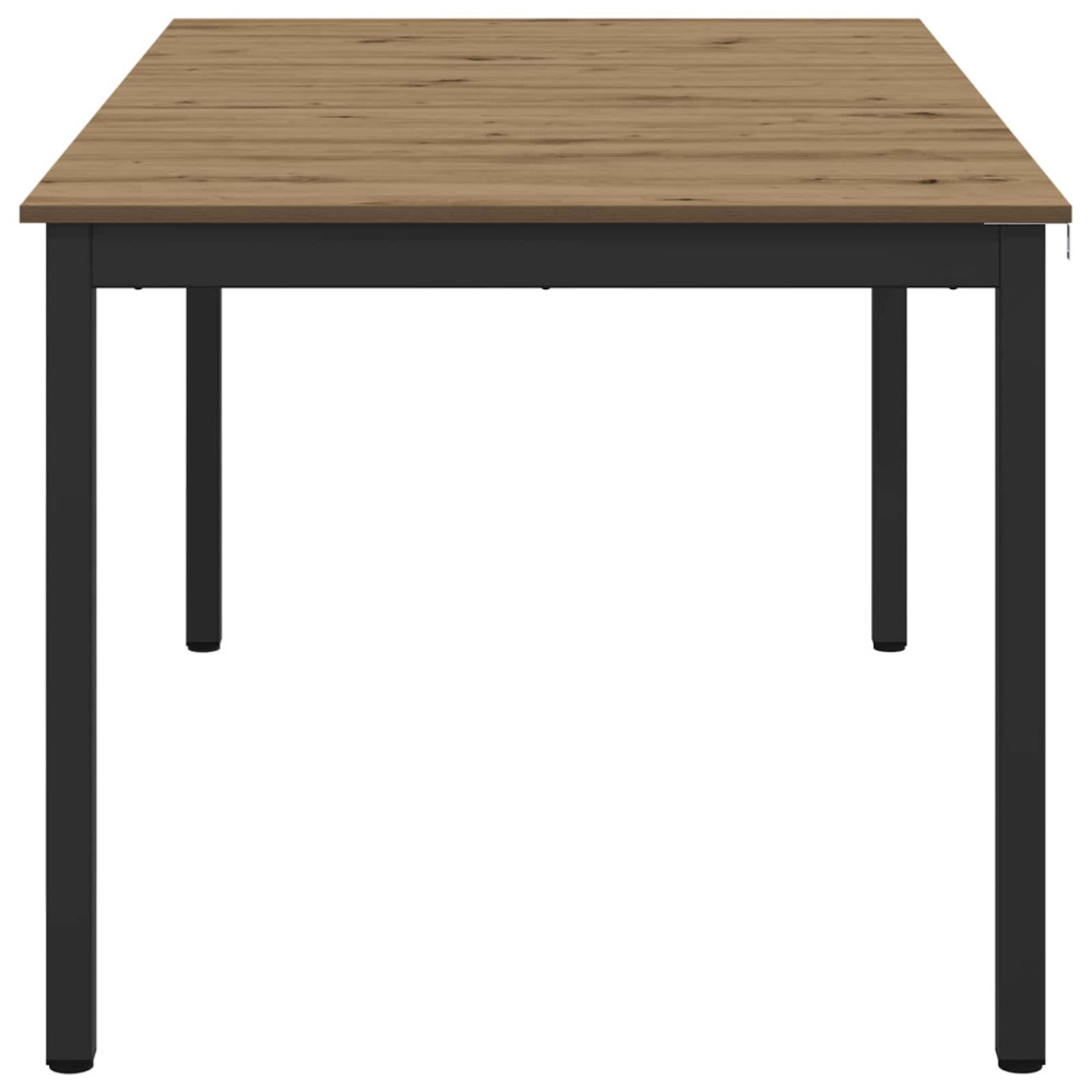 Produktbild för Matbord 150 x 78 x 75 cm METALL