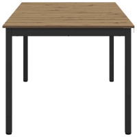 Produktbild för Matbord 150 x 78 x 75 cm METALL