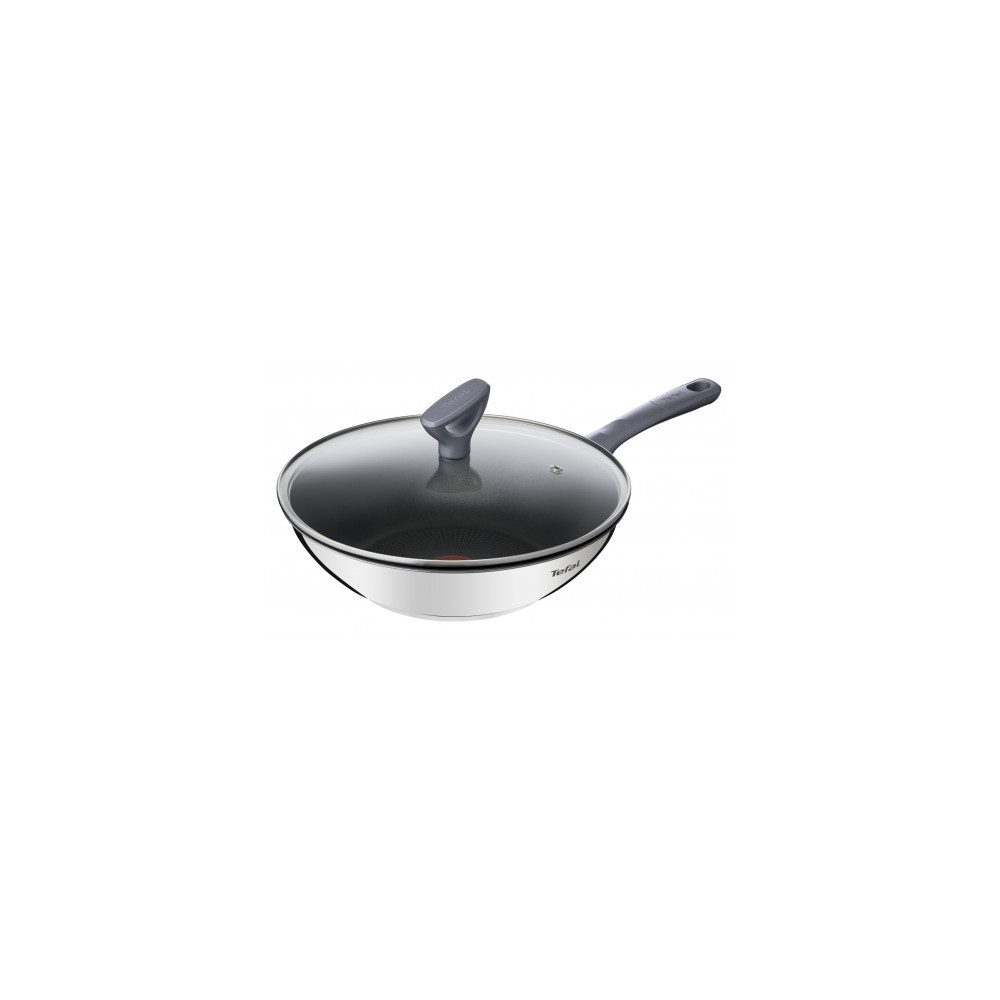 Produktbild för Tefal Daily Cook G7309955, Rund, Wokpanna, Rostfritt stål, R...