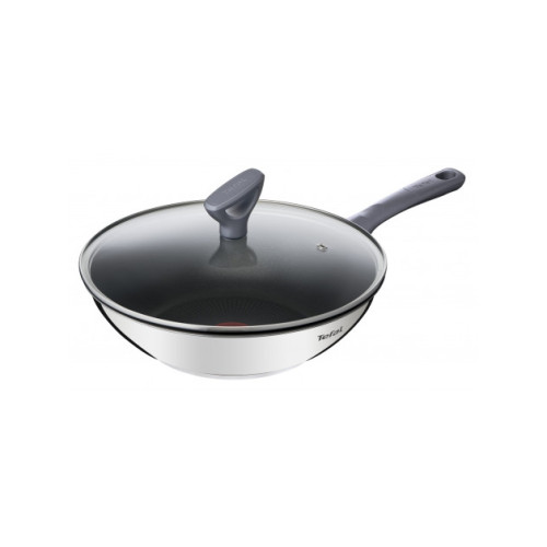 Tefal Tefal Daily Cook G7309955, Rund, Wokpanna, Rostfritt stål, R...