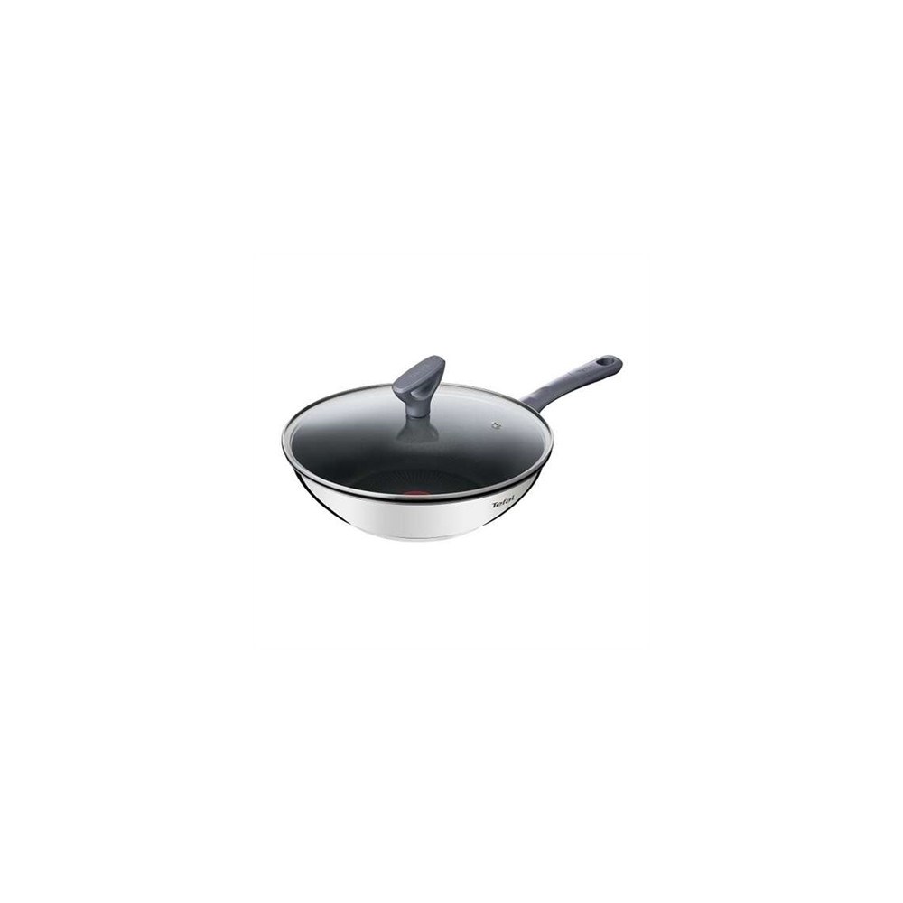 Produktbild för Tefal Daily Cook G7309955, Rund, Wokpanna, Rostfritt stål, R...