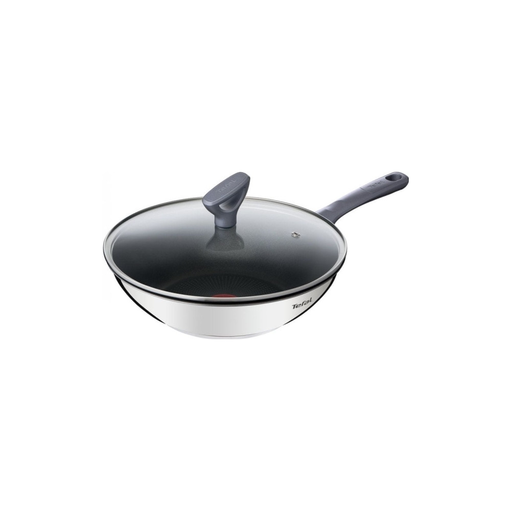 Produktbild för Tefal Daily Cook G7309955, Rund, Wokpanna, Rostfritt stål, R...
