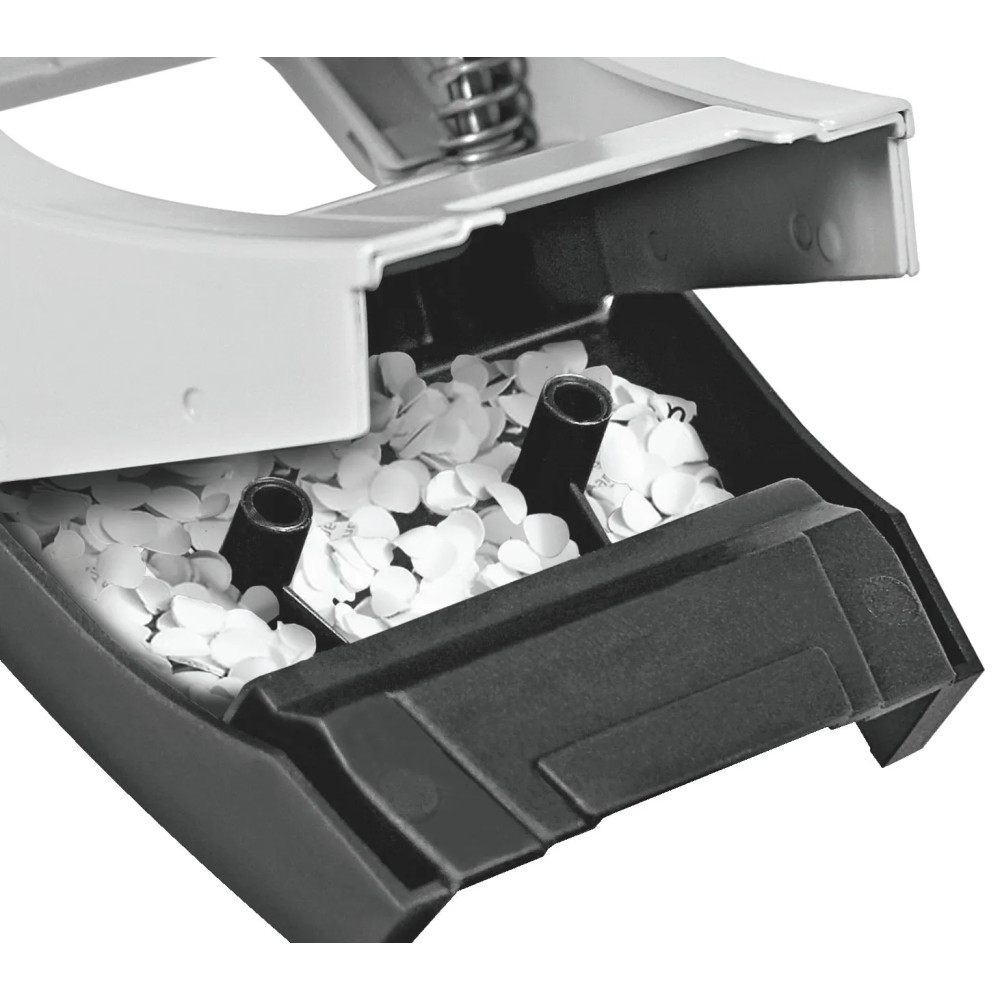 Produktbild för Leitz 5058 - hålslag - 10 ark - 2 hål - metall, plast - röd