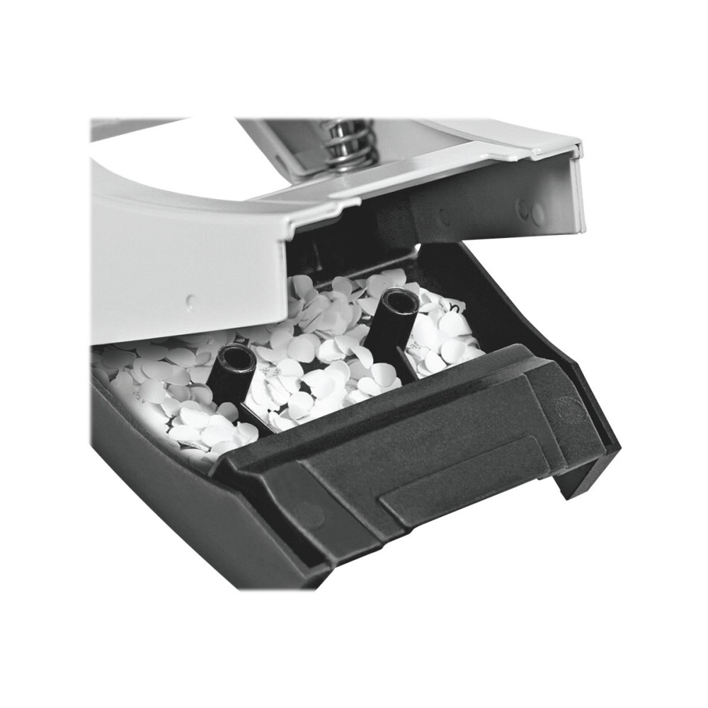 Produktbild för Leitz 5058 - hålslag - 10 ark - 2 hål - metall, plast - röd