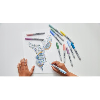 Produktbild för Sharpie Mystic Gems - markering - blandfärger (paket om 12)