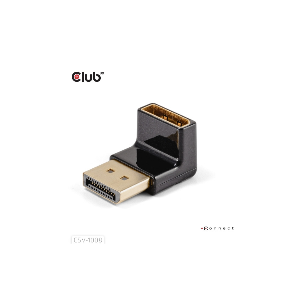 Produktbild för Club 3D - DisplayPort-adapter - DisplayPort till DisplayPort